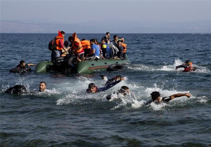 ادامه غرق شدن آوارگان در دریای مدیترانه