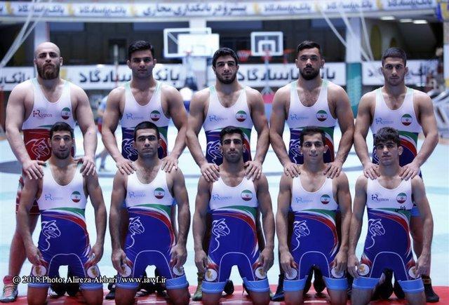 آزادکاران ایران در 5 وزن دوم رقبایشان را شناختند