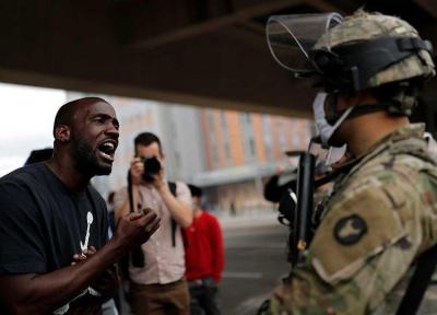 خبرنگاران دستور بی سابقه پنتاگون برای آماده باش پلیس نظامی در اعزام به مینیاپولیس